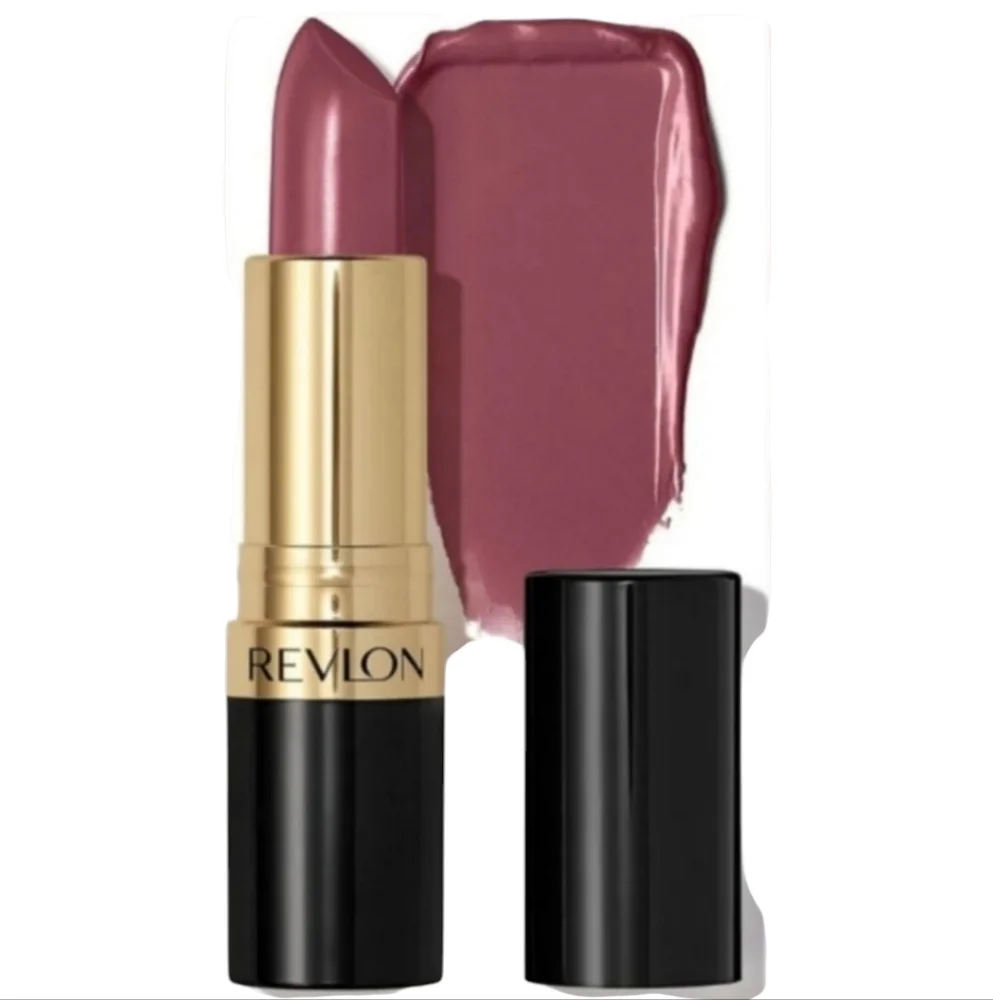 4 x Revlon Lipstick, Super Lustrous, Creamy Formula 473 Mauvy Night